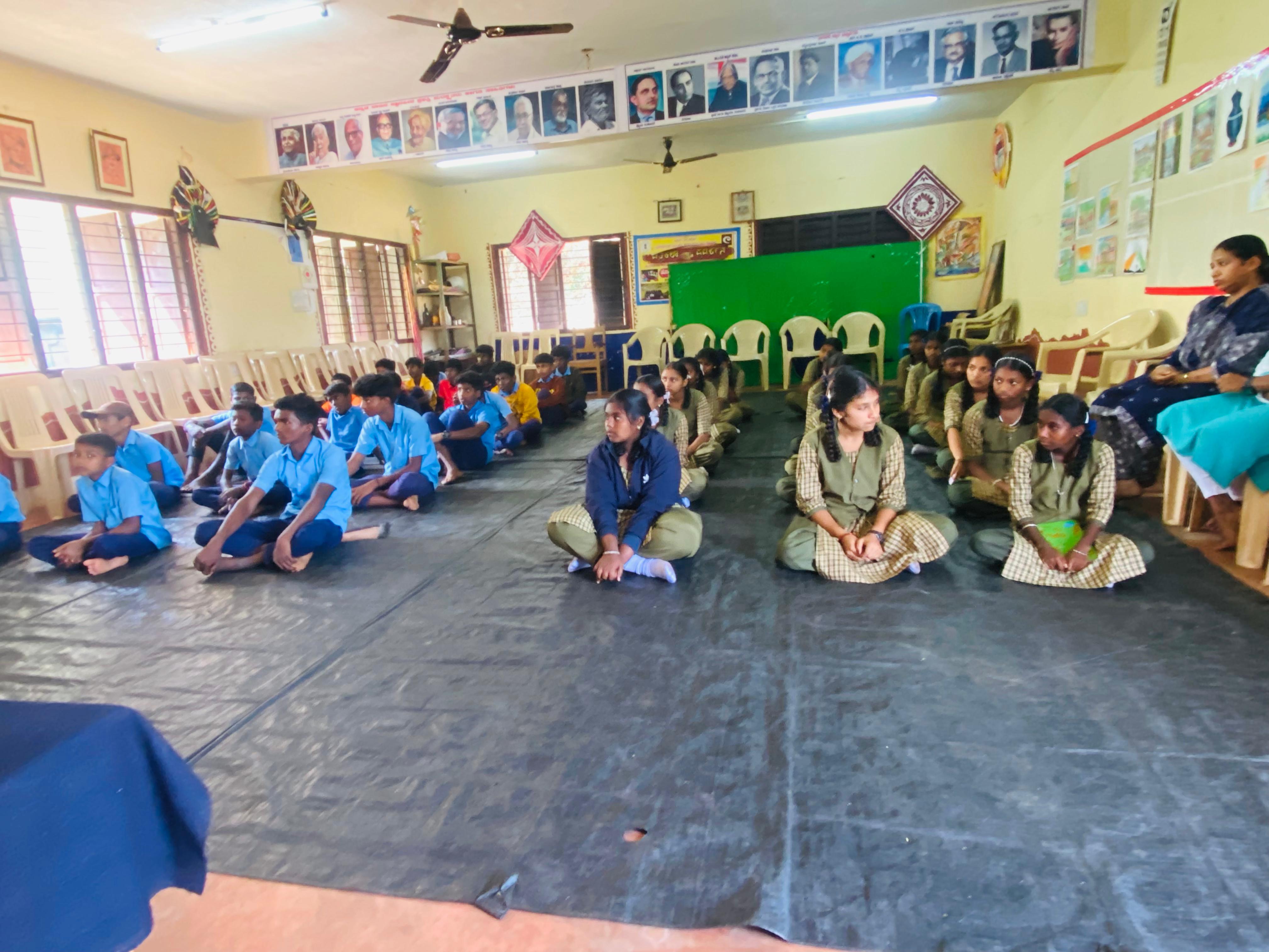 Special Lecture at Govt. High School Betageri, Mudageri tq, Chikkamagaluru Dist. photo 4