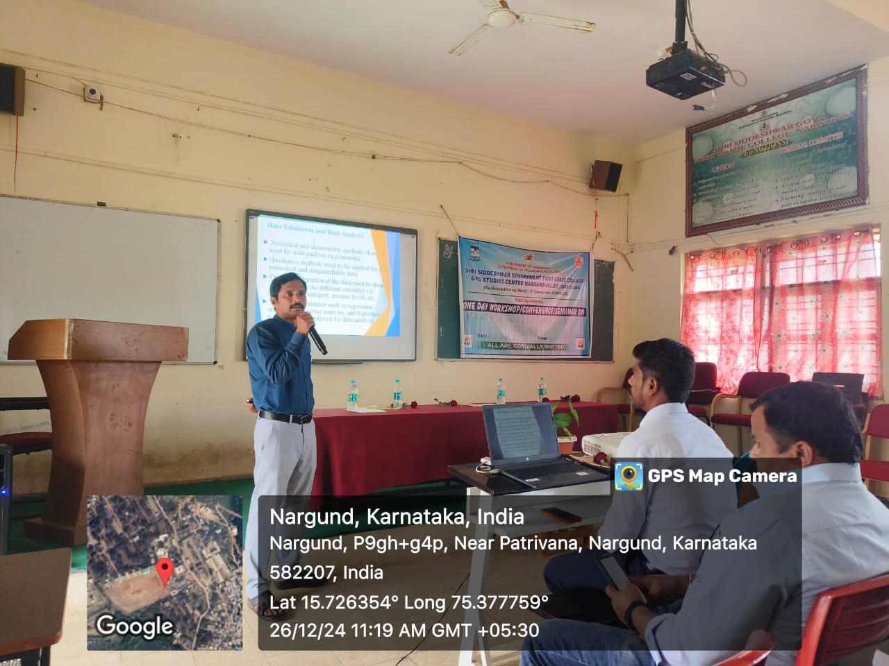 Workshop at Shri Siddeshwara Government First Grade College and PG Study Centre, Nargund photo 4
