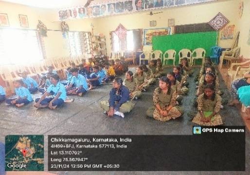 Special Lecture at Govt. High School Betageri, Mudageri tq, Chikkamagaluru Dist. photo 2