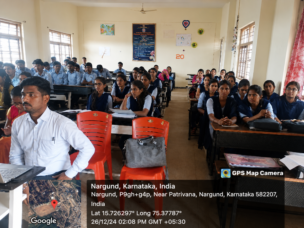 Workshop at Shri Siddeshwara Government First Grade College and PG Study Centre, Nargund photo 2