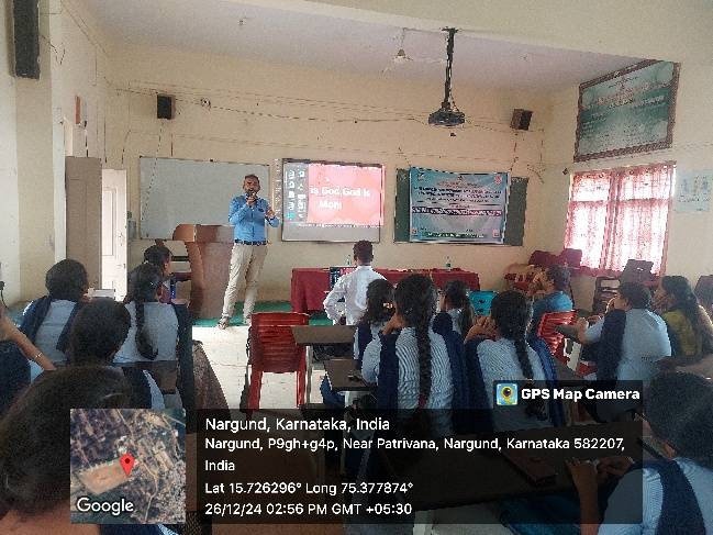 Workshop at Shri Siddeshwara Government First Grade College and PG Study Centre, Nargund photo 3