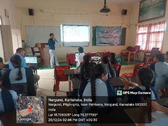 Workshop at Shri Siddeshwara Government First Grade College and PG Study Centre, Nargund photo 4