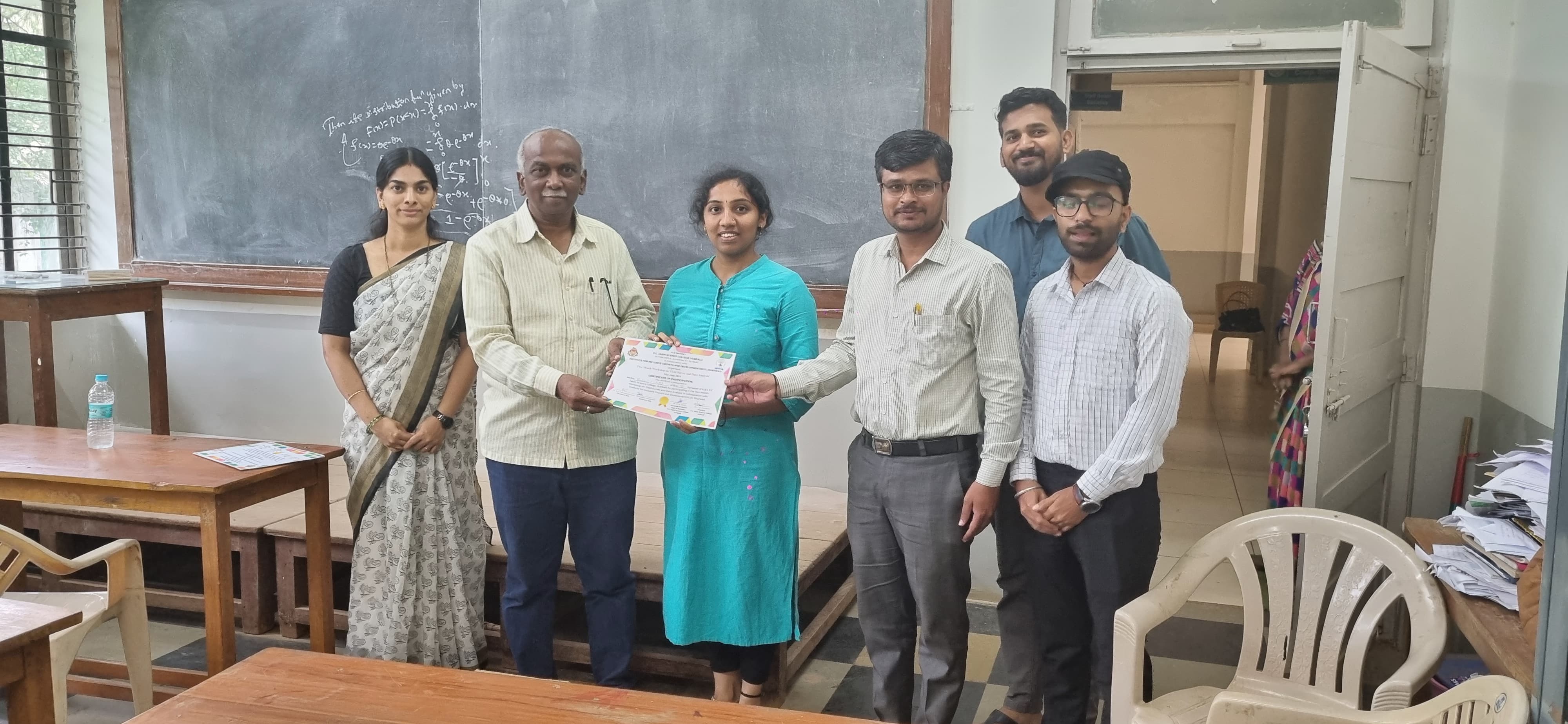 Certificates Presented to P.C. Jabin Science College Students photo 1