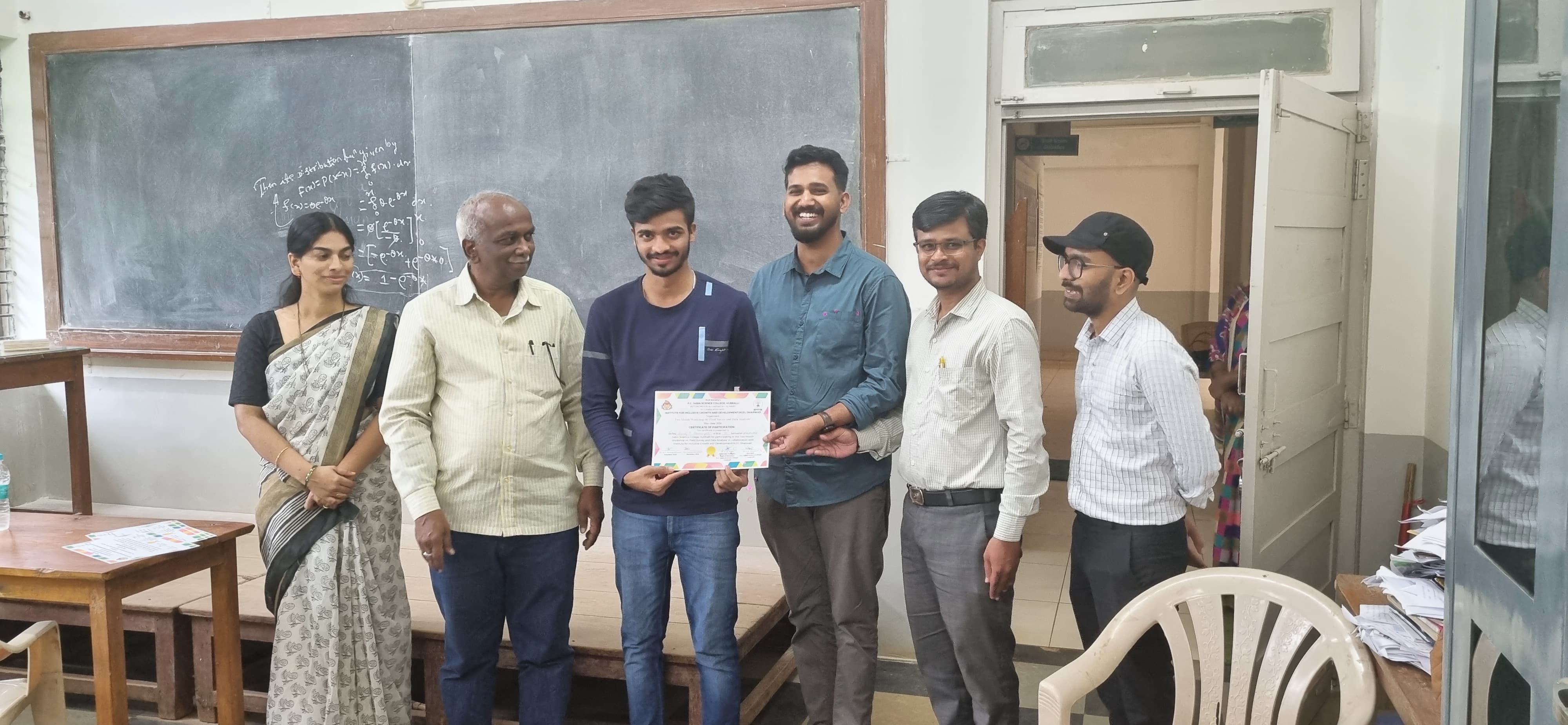 Certificates Presented to P.C. Jabin Science College Students photo 2