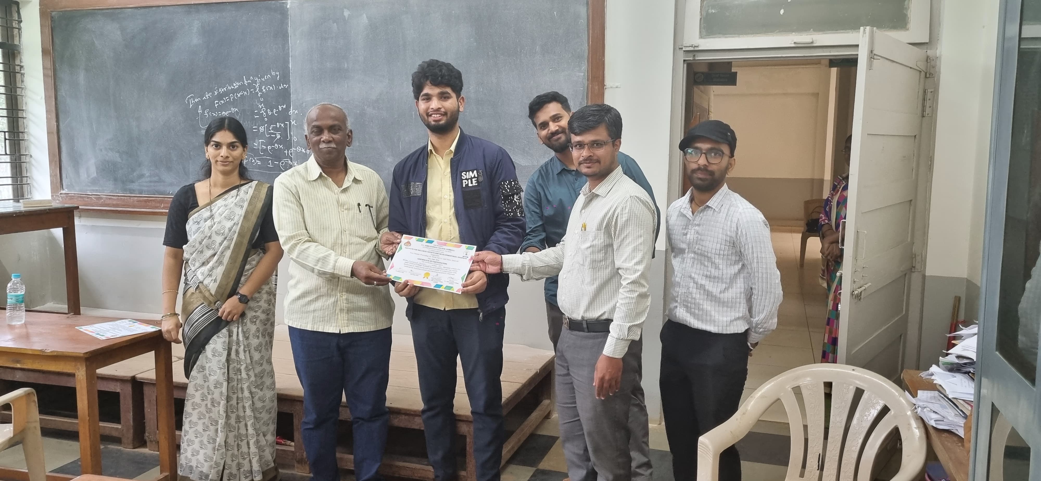 Certificates Presented to P.C. Jabin Science College Students photo 3