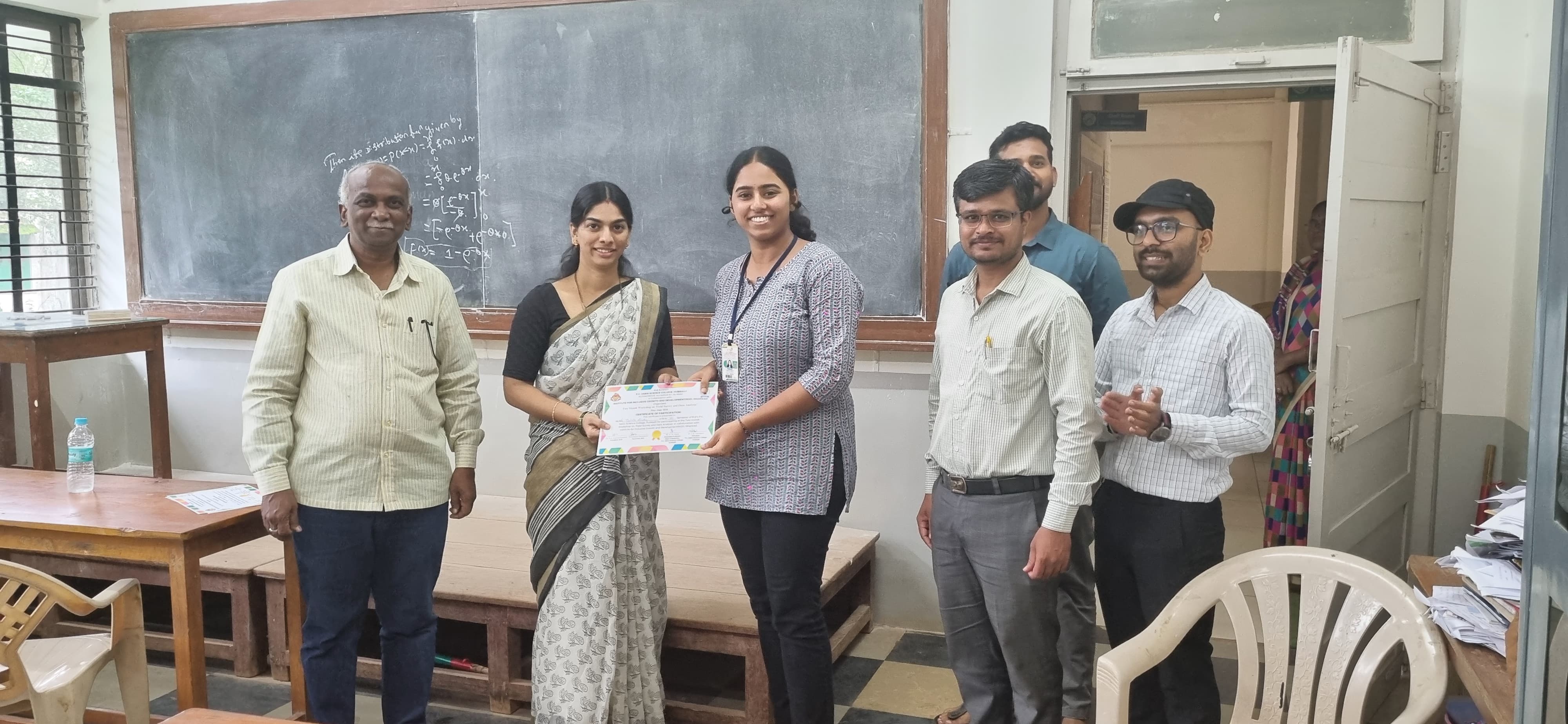 Certificates Presented to P.C. Jabin Science College Students photo 7